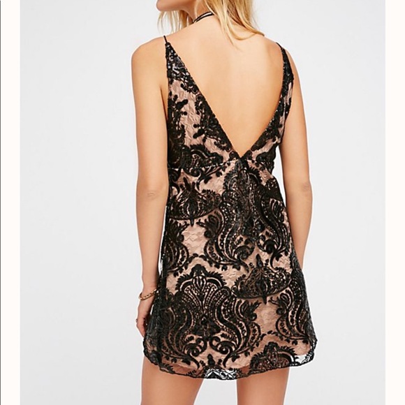 Free People Night Shimmers Mini Dress - Picture 2 of 3